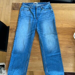 Abercrombie &Fitch The 90s Baggy Low Rise Jeans size 8r/29
